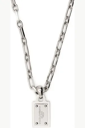 Dolce & Gabbana Halskette mit Logo-Anhänger