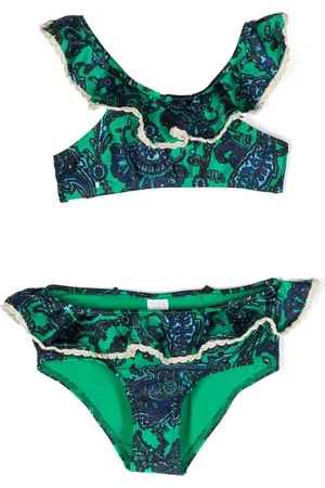 ZIMMERMANN Tiggy Bikini mit Paisley-Print