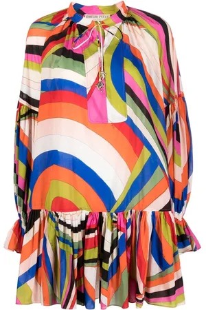 Puccini Minikleid mit Iride-Print