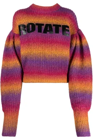 ROTATE Gestreifter Pullover