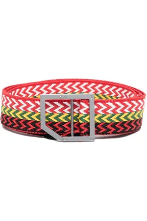 Lanvin Gewebter Curb Gürtel