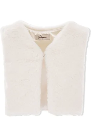 Tulleen Weste aus Faux Fur