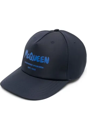 Alexander McQueen Baseballkappe mit Graffiti-Print