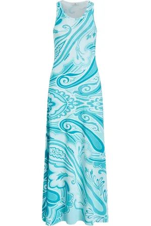 Etro Trägerkleid mit grafischem Print