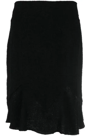 Dior 1990 Rock mit ausgestelltem Saum