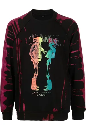 Stain Shade X Hiroshi Fujiwara Sweatshirt mit Skelett-Print