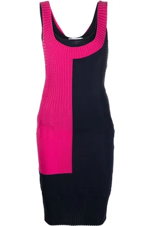 Dior 2010 Strickkleid in Colour-Block-Optik