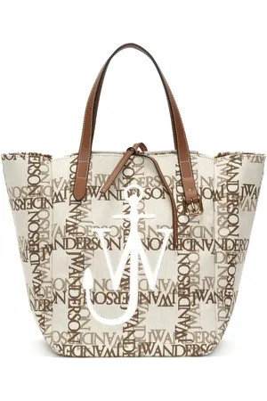 J.W.Anderson Cabas Shopper mit Logo-Print