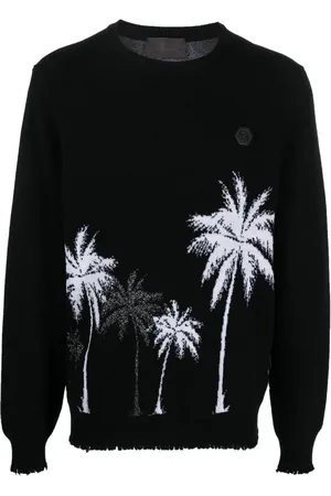 Philipp Plein Hawaii Jacquard-Pullover