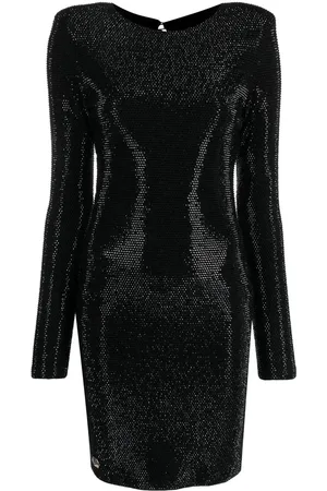 Philipp Plein Minikleid mit Kristallen