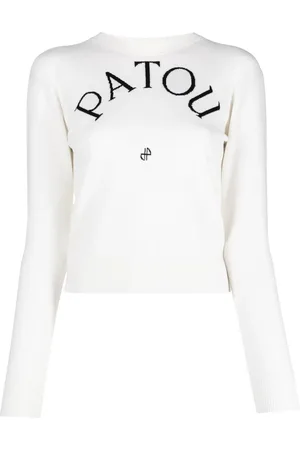 Patou Pullover mit Logo-Print
