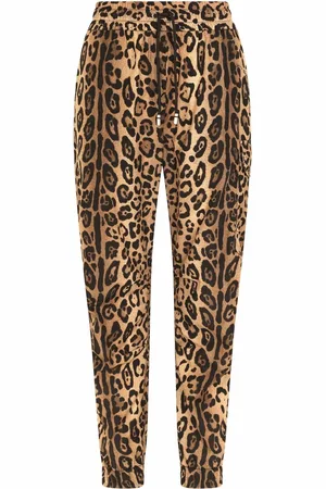 Dolce & Gabbana Jogginghose mit Leoparden-Print