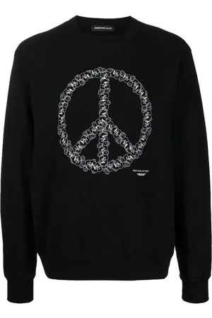 UNDERCOVER Sweatshirt mit Peace-Print
