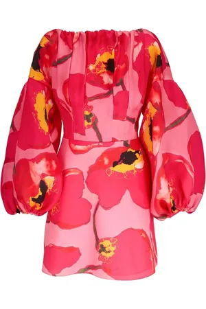 Carolina Herrera Kleid mit Puffärmeln