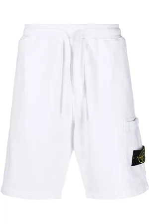 Stone Island Joggingshorts mit Logo-Patch