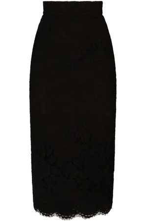 Dolce & Gabbana Midirock aus Spitze