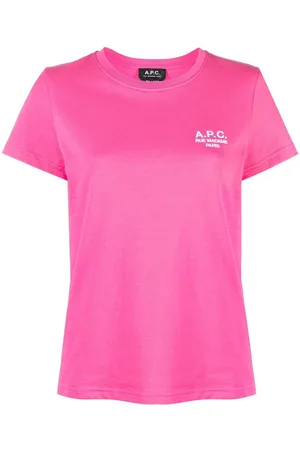 A.P.C. T-Shirt mit Logo-Print