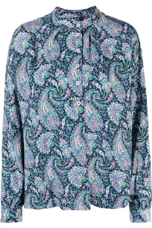 A.P.C. Bluse mit Paisleymuster