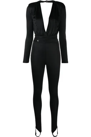 Philipp Plein Jumpsuit mit tiefem V-Ausschnitt