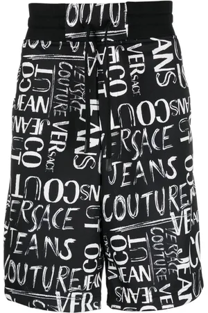 VERSACE Joggingshorts mit Logo-Print