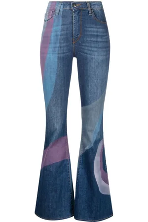 Madison.Maison Anita Schlagjeans mit Print