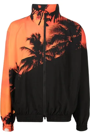 BLUE SKY INN Bomberjacke mit Palmen-Print