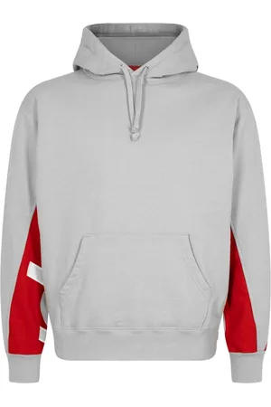 Supreme Cropped-Hoodie mit Einsätzen