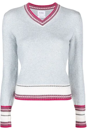 Barrie Kaschmirpullover mit V-Ausschnitt