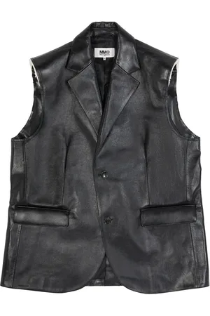 Maison Margiela Weste aus Leder