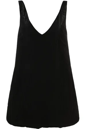 Khaite Trägerkleid mit V-Ausschnitt