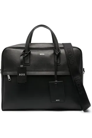 HUGO BOSS Laptoptasche mit Logo-Stempel