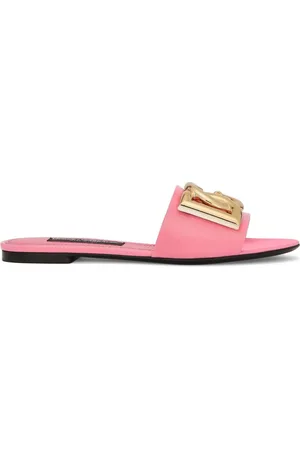 Dolce & Gabbana Pantoletten mit DG-Logo