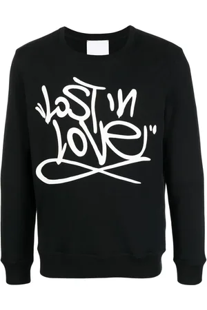 Ports V Pullover mit "Lost in Love"-Schriftzug