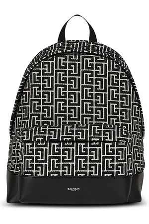 Balmain Rucksack mit Logo-Muster