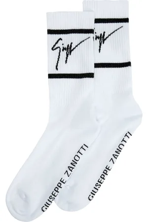 Giuseppe Zanotti Socken mit Intarsien-Motiv