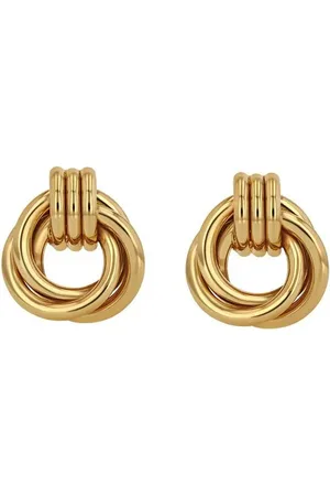 ANINE BING Triple Knot -tone earrings
