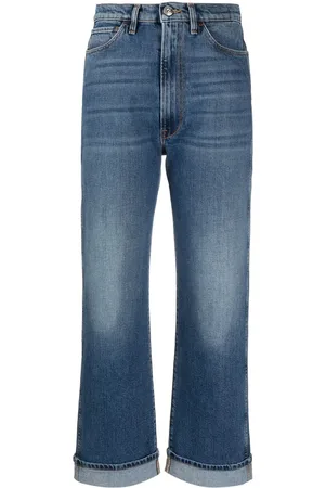 3x1 Gerade High-Rise-Jeans