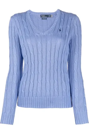 Ralph Lauren Polo Pony Pullover mit Zopfmuster