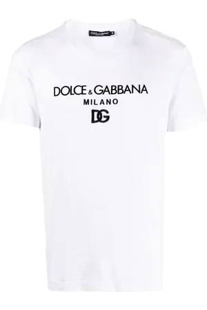 Dolce & Gabbana DG Essentials T-Shirt mit Logo-Stickerei