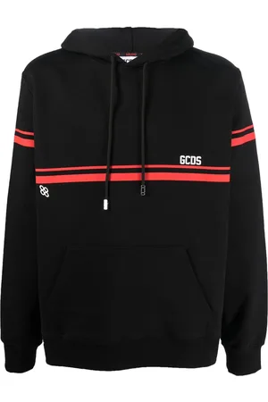 GCDS Hoodie mit Streifendetail