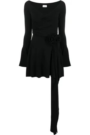 MAGDA BUTRYM Kleid mit Rosenapplikation