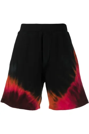 Dsquared2 Joggingshorts mit Batikmuster