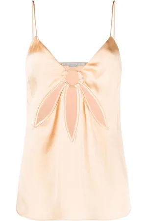 Stella McCartney Top mit gerafften Details