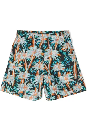 Palm Angels Shorts mit Palmen-Print