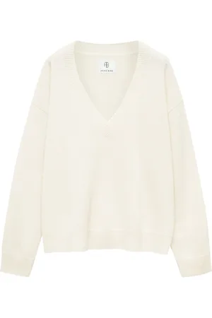 ANINE BING Kaschmirpullover mit V-Ausschnitt