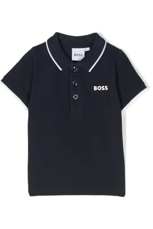 HUGO BOSS Poloshirt mit Logo-Print