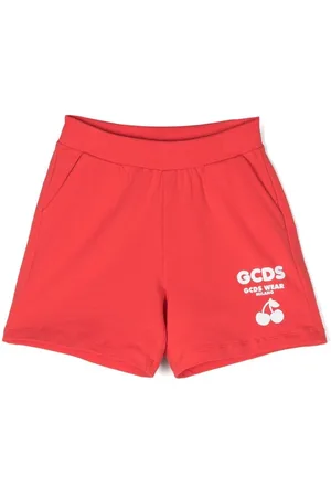 GCDS Joggingshorts mit Logo-Print