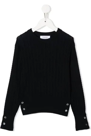 Thom Browne Pullover mit Zopfmuster