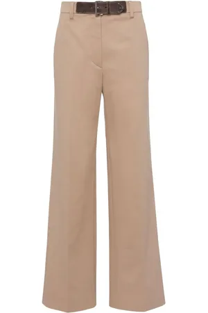 Prada Weite Hose aus Gabardine