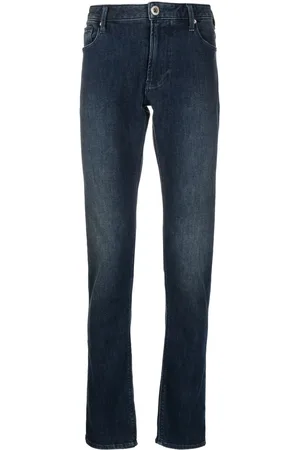 Emporio Armani Tief sitzende Skinny-Jeans